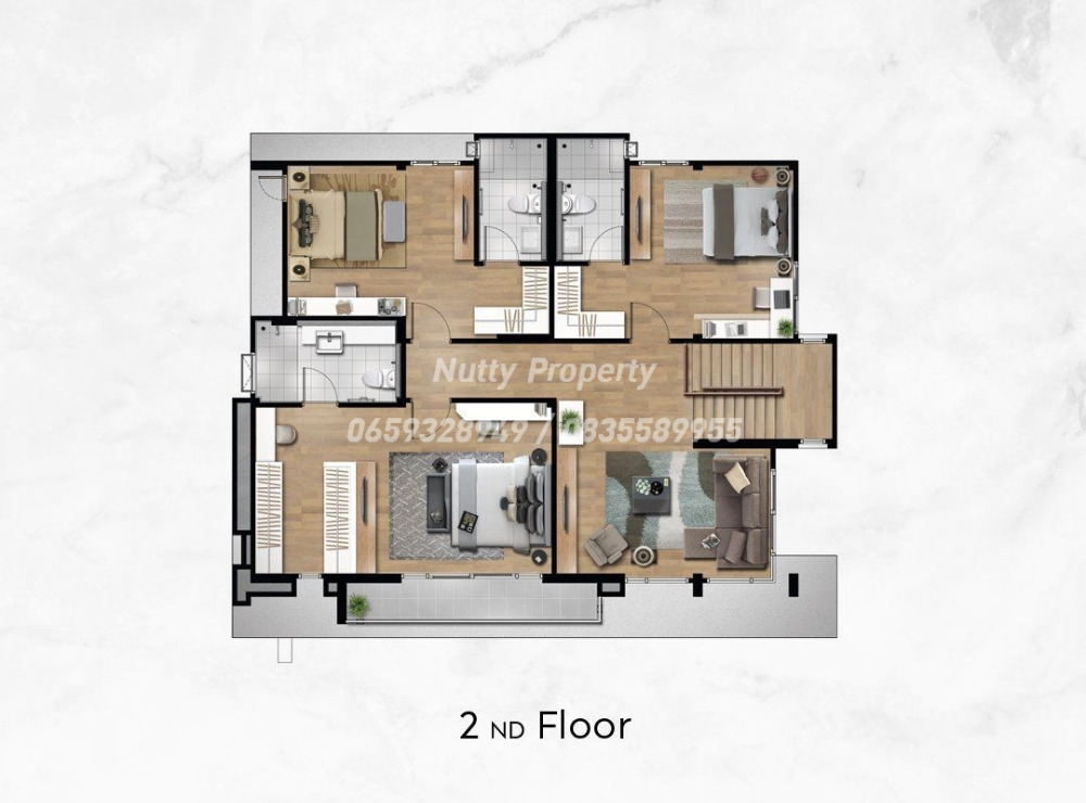 For SaleHouseBangna, Bearing, Lasalle : Luxury detached house In Soi Ratchawinit Bang Kaew The City Bangna Km.7