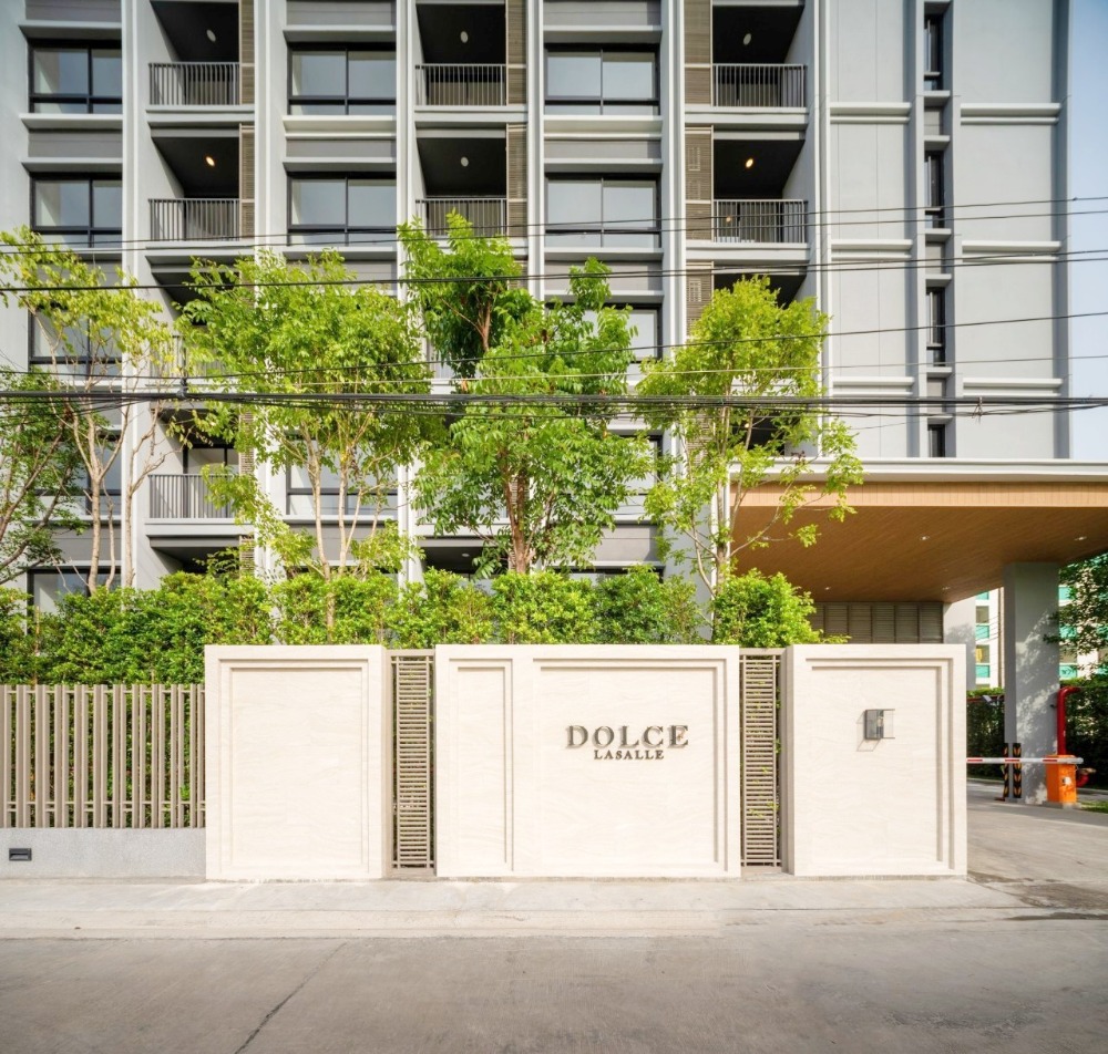 ขายคอนโดบางนา แบริ่ง ลาซาล : ขาย คอนโด DOLCE LASALLE ลาซาล ซ.7 1 ห้องนอน 30 ตรม. ชั้น 6 ตกแต่งสวย พร้อมอยู่