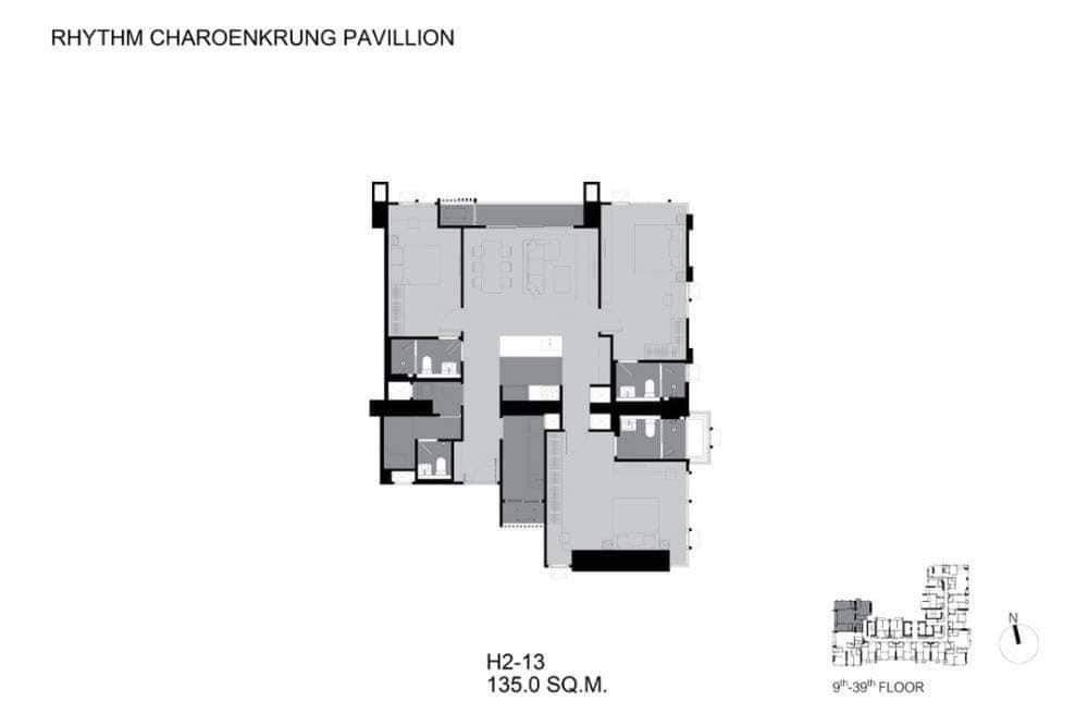ขายคอนโดสาทร นราธิวาส : 🔥ขายห้อง Resale วิวแม่น้ำหนึ่งเดียว 135ตรม. 25.5ลบ.* 3Bed 3Baht 1Maid โทร 095-941-5999