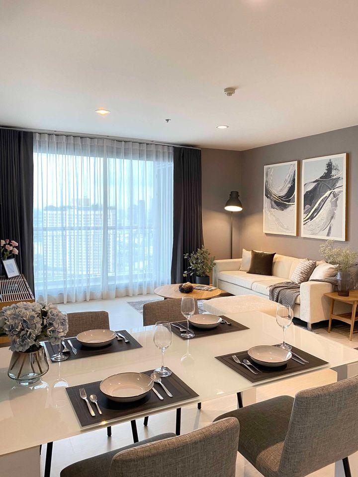 For RentCondoSukhumvit, Asoke, Thonglor : 🔥 Dont miss it!!! Rhythm Sukhumvit 42 For Rent 2b2b, 25th floor, inside the room, beautiful in every corner ✨ every point, good view, very good value 🏙️