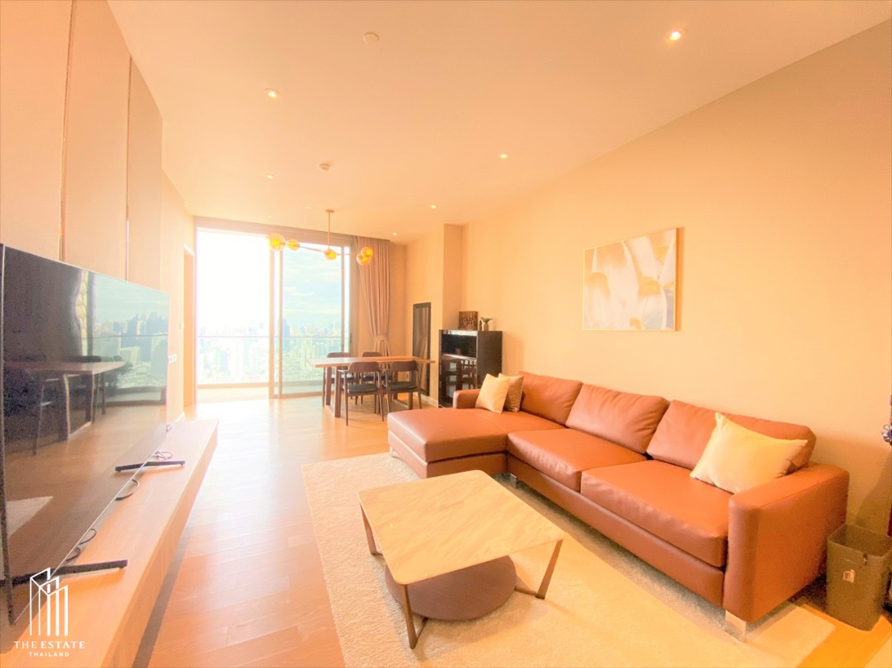 ให้เช่าคอนโดวงเวียนใหญ่ เจริญนคร : Condo for RENT *Magnolias Waterfront Residences พร้อมอยู่ ชั้นสูง เฟอร์สวย@80,000 Baht