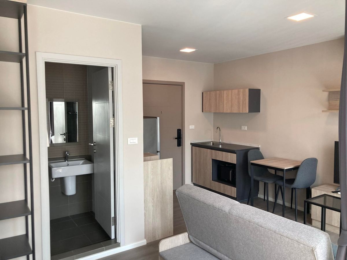For RentCondoPathum Thani,Rangsit, Thammasat : 📌DCondo Campus Hideaway 🛌1 bedroom/1 bathroom 🏢2nd floor 🛋️Size 26.27