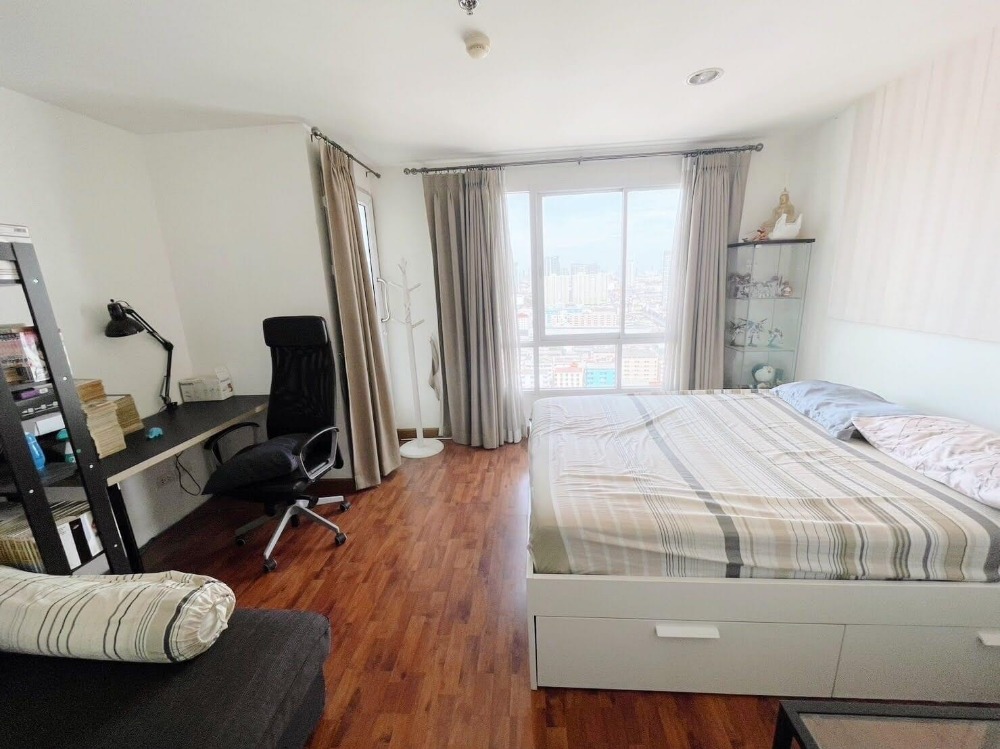 For SaleCondoSeri Thai, Ramkhamhaeng Nida : S-BHR129  Condo for sale Bangkok Horizon Ramkhamhaeng, 25th Floor, Fully furnished, 36 sqm. 1.854 mb. 064-959-8900