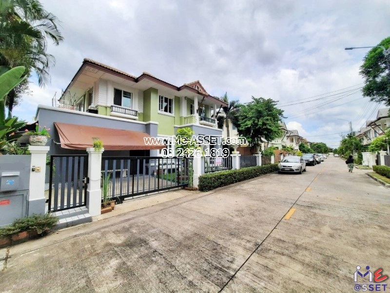 For SaleHouseSamut Prakan,Samrong : Single house for sale in Bang Phli Yai, King Kaew, Ratchada, Bang Na, Suvarnabhumi area: Etollanta Resort Life Bang Na-Wongwaen: 2 floors, 54 sq w: CODE NN-91121