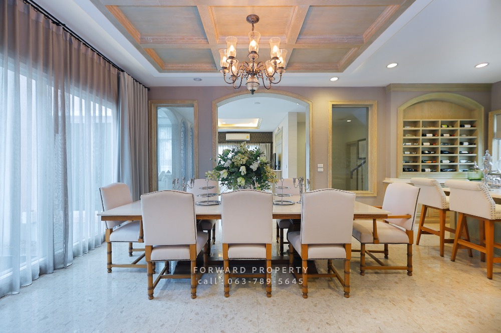 ขายบ้านนวมินทร์ รามอินทรา : ขายบ้านตัวอย่าง Grand Bangkok Boulevard รัชดา - รามอินทรา 2  แต่งครบทั้งหลัง หลังหัวมุม ไม่เคยอยู่อาศัย ใหม่ 100%