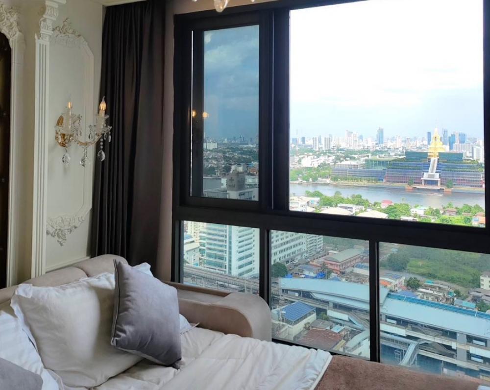 ให้เช่าคอนโดปิ่นเกล้า จรัญสนิทวงศ์ : 🔥ให้เช่าด่วน🔥เดอะทรี ริโอ้ บางอ้อ สเตชั่น ห้องกว้าง วิวไม่บล็อค เฟอร์นิเจอร์ครบพร้อมเข้าอยู่ ติด MRT บางอ้อ