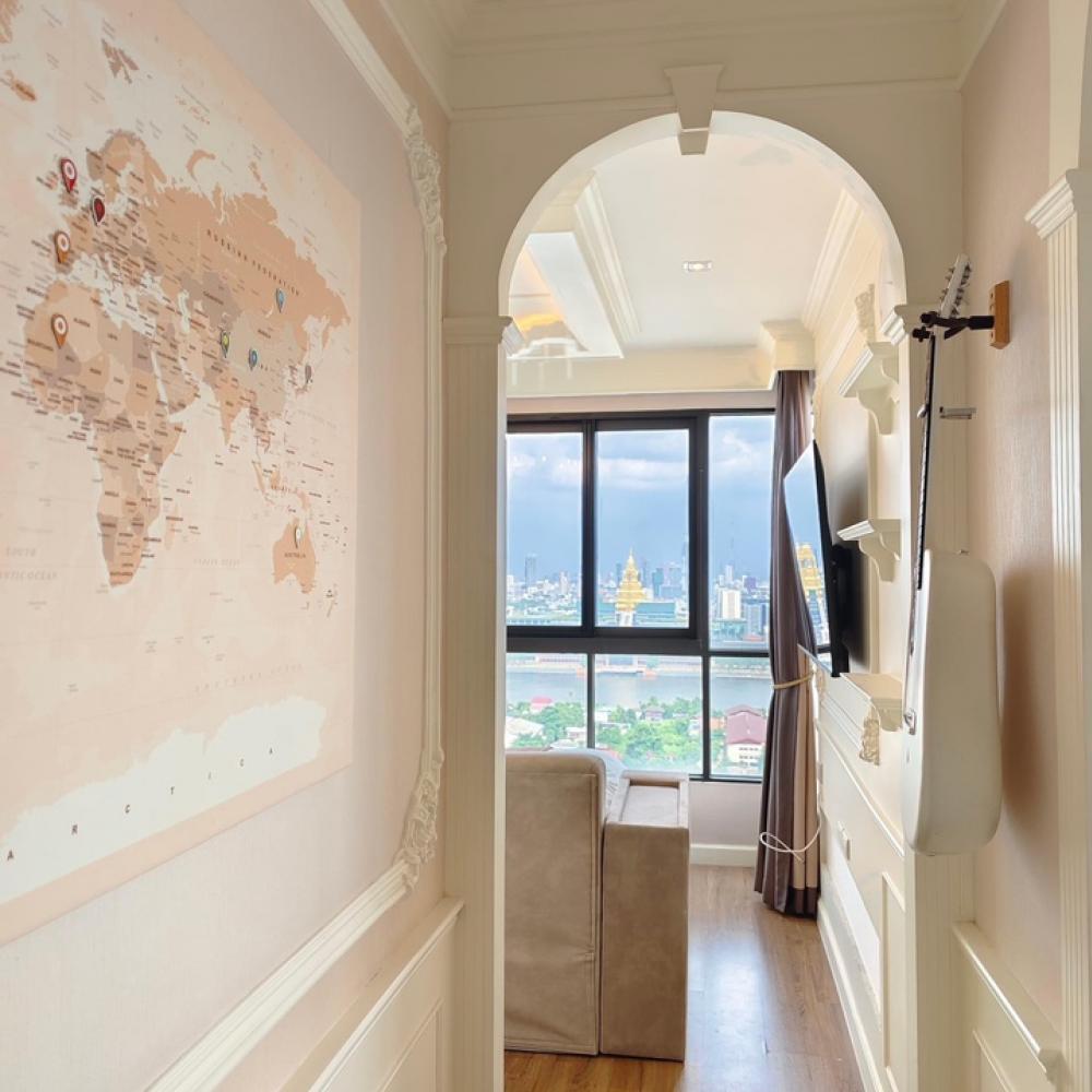 ให้เช่าคอนโดปิ่นเกล้า จรัญสนิทวงศ์ : 🔥ให้เช่าด่วน🔥เดอะทรี ริโอ้ บางอ้อ สเตชั่น ห้องกว้าง วิวไม่บล็อค เฟอร์นิเจอร์ครบพร้อมเข้าอยู่ ติด MRT บางอ้อ