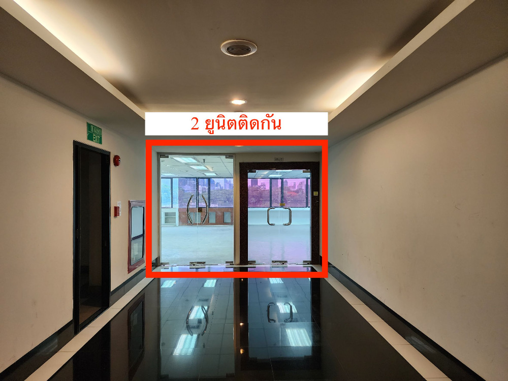 For SaleOfficeKhlongtoei, Kluaynamthai : Foreigners can buy this property - Office space for sale on the Ocean Tower 1 building, area 300-600 sq.m.