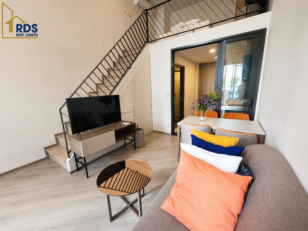 For RentCondoVipawadee, Don Mueang, Lak Si : 🟥🟥 Condo for rent, The Base Saphan Mai, 2-storey loft room 🔥🔥 Very worthwhile, ready to move in