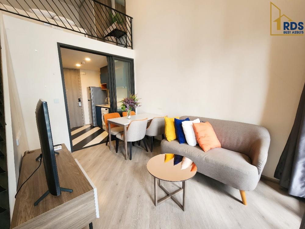 For RentCondoVipawadee, Don Mueang, Lak Si : 🟥🟥 Condo for rent, The Base Saphan Mai, 2-storey loft room 🔥🔥 Very worthwhile, ready to move in