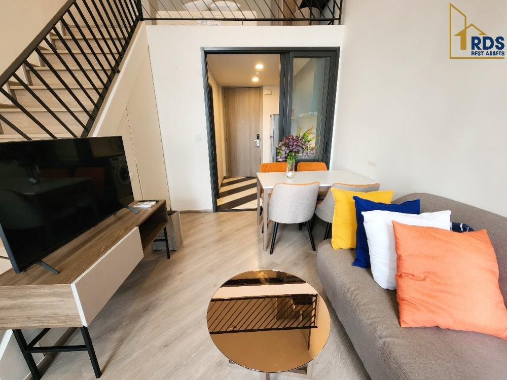 For RentCondoVipawadee, Don Mueang, Lak Si : 🟥🟥 Condo for rent, The Base Saphan Mai, 2-storey loft room 🔥🔥 Very worthwhile, ready to move in