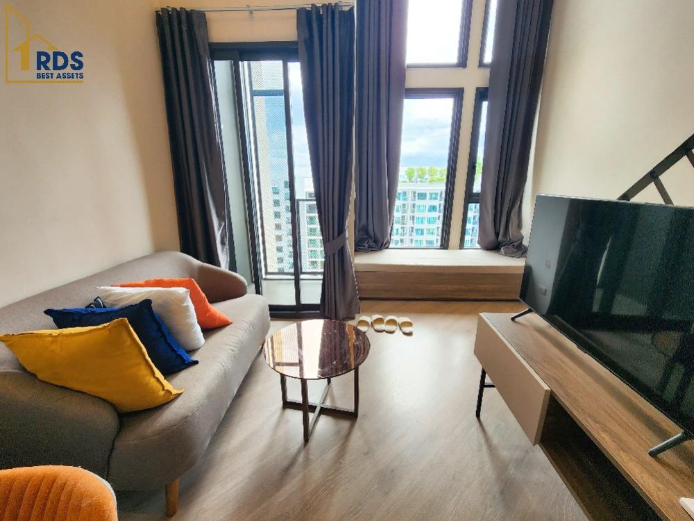 For RentCondoVipawadee, Don Mueang, Lak Si : 🟥🟥 Condo for rent, The Base Saphan Mai, 2-storey loft room 🔥🔥 Very worthwhile, ready to move in