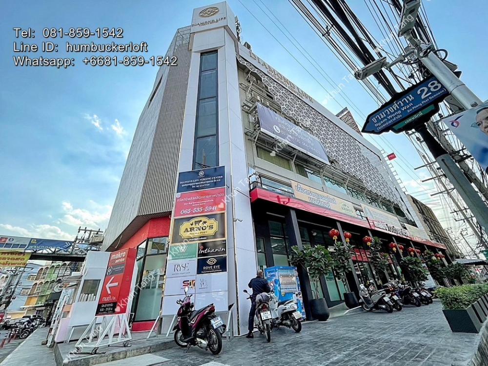 For RentRetail SpaceChaengwatana, Muangthong : Business space for rent, Pong Phet Ngamwongwan Intersection