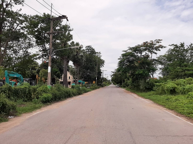 ขายที่ดินพุทธมณฑล ศาลายา : ขายที่ดินแปลงมุม ถมแล้ว นครชัยศรี 140 ตรว. ใกล้ถนนเพชรเกษม เพียง 120 เมตร ฝั่งตรงข้ามวัดศรีษะทอง ถนนกว้าง ทำเลดี เหมาะปลูกบ้าน ออฟฟิต