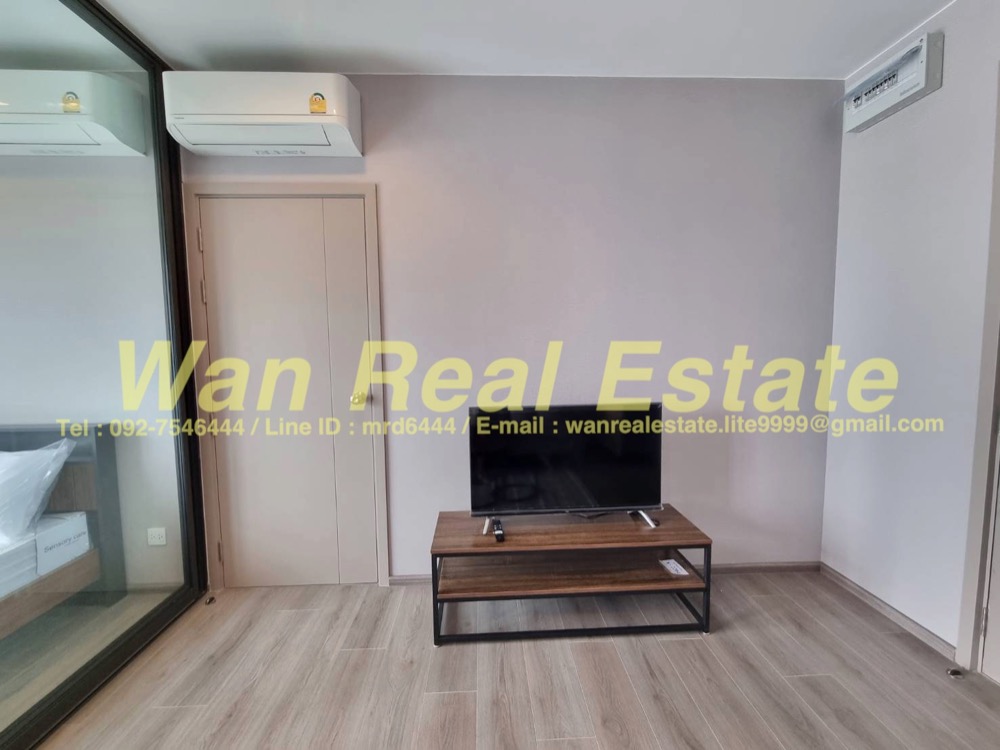 For RentCondoRattanathibet, Sanambinna : Condo for rent, Politan Aqua, 22nd floor, size 31 sq m, river view, riverside zone, beautiful, ready to move in