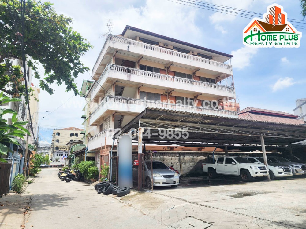 For SaleHotel&Apartment BusinessNonthaburi, Bang Yai, Bangbuathong : 4-storey apartment, Soi Samakkhi 3 (next to BTS Samakkhi), good investment
