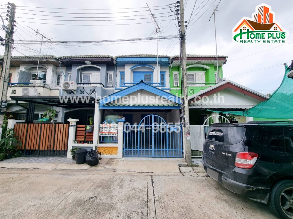For SaleTownhomePathum Thani,Rangsit, Thammasat : Pornpiman Village, Khlong 5, Rangsit-Nakhon Nayok Road (near Dream World theme park)