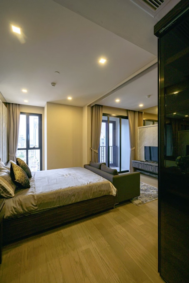 For RentCondoSukhumvit, Asoke, Thonglor : 🔥For Rent Now🔥 Ashton Asoke, spacious unit, beautifully decorated, unobstructed view, fully furnished, ready to move in.
