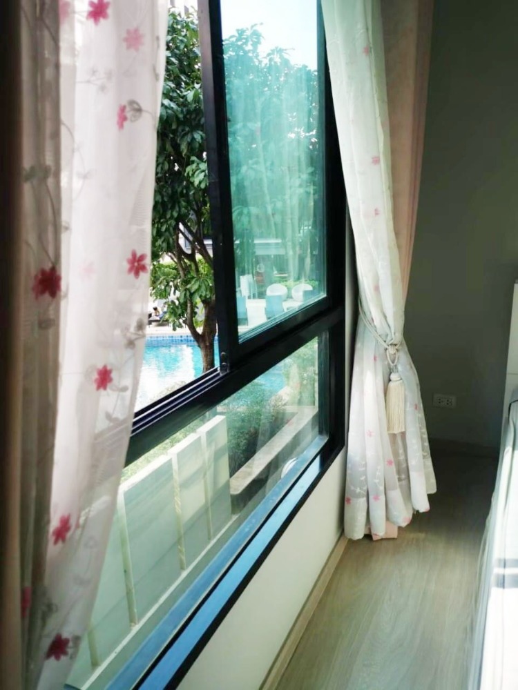 ขายคอนโดเสรีไทย-นิด้า : S_UST112 ยูนิโอ รามคำแหง 27ตรม. ชั้น2 วิวสระ 1.34ล้าน 064-959-8900