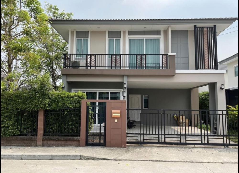 ให้เช่าบ้านนวมินทร์ รามอินทรา : บ้านให้เช่า พร้อมเฟอร์นิเจอร์ หมู่บ้านภัสสร เพรสทีจ จตุโชติ ซ6 ใกล้ทางด่วนจตุโชติ เดินทางสะดวก