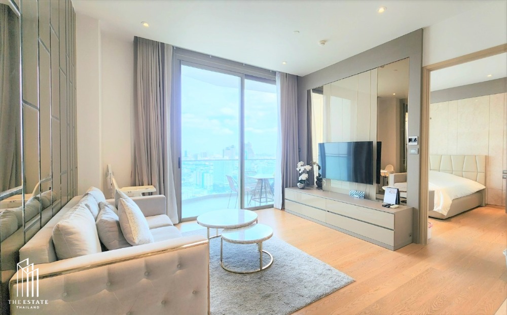 ให้เช่าคอนโดวงเวียนใหญ่ เจริญนคร : Condo for RENT *Magnolias Waterfront Residences ชั้นสูง 20+ สุดยอดวิวมหานคร ตกแต่งสวย @65,000 Baht