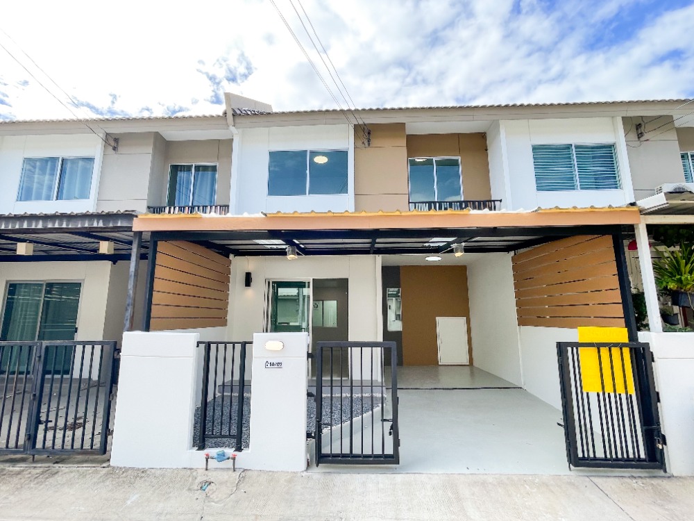 ขายทาวน์โฮมนนทบุรี บางใหญ่ บางบัวทอง : ทาวน์เฮ้าส์ 2 ชั้น บ้านพฤกษา 112 สถานีรถไฟฟ้าบางไผ่-บางใหญ่ รีโนเวทสวย ต่อเติมครบ พร้อมอยู่ ใกล้ MRT (เจ้าของขายเอง)