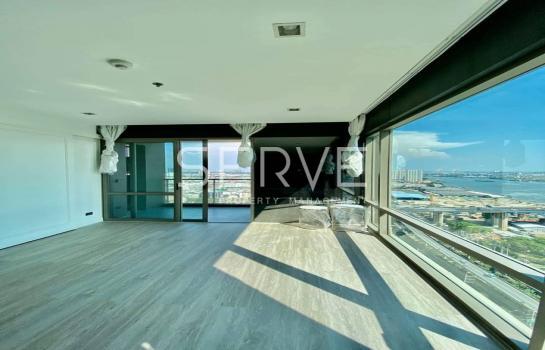 For SaleCondoRama3 (Riverside),Satupadit : Combine 2 Beds 4 Baths Super High Fl.35+ River View Good Location BTS Chong Nonsi at StarView Rama 3 Condo / For Sale