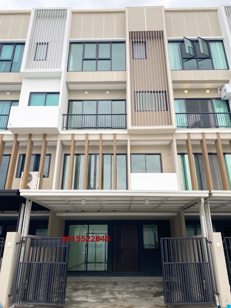 For SaleTownhomePinklao, Charansanitwong : New Townhome 3.5 floors, Near MRT, The Circle Ratchapruek, Downtown