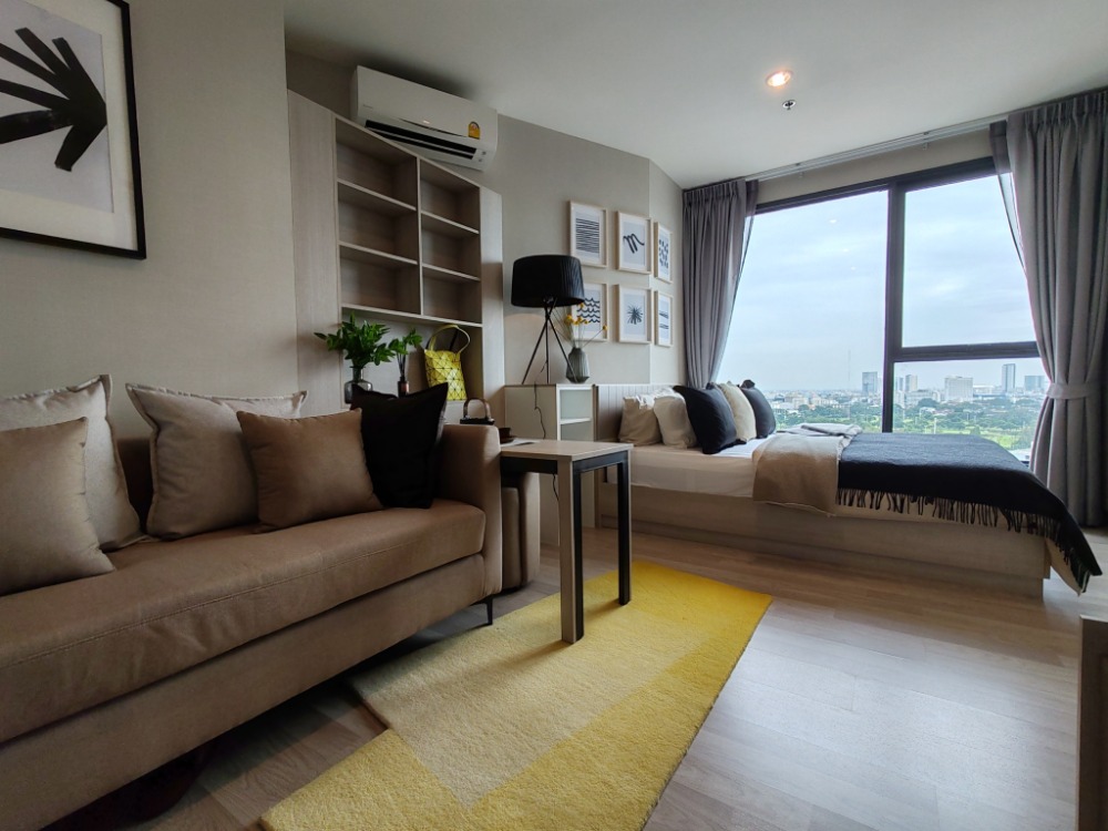 ขายคอนโดบางนา แบริ่ง ลาซาล : 1 ห้องนอน ชั้นสูงวิวสวย 💸Ideo Mobi Sukhumvit Eastpoint แต่งครบ พร้อมเข้าอยู่ 📍ปล่อยเช่าราคาดี มีเงินส่วนต่าง เริ่ม 2.79 ล้าน ติดต่อ เซลล์โครงการคุณออย 098-282-4151:-☎