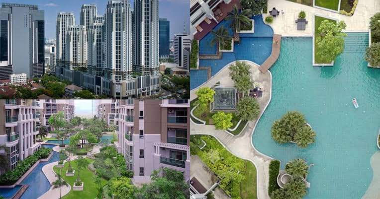 For SaleCondoRama9, Petchburi, RCA : Condo for sale, Belle Grand Rama 9, Building D1, 20th floor, open garden view, size 101.00 sq m., price 14,000,000 baht