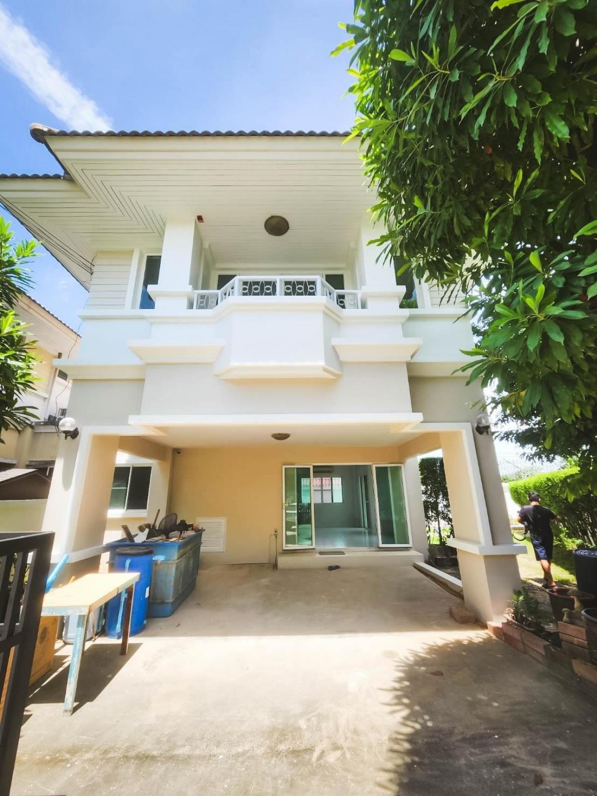 For SaleHouseNonthaburi, Bang Yai, Bangbuathong : For sale: Beautiful semi-detached house, newly renovated, ready to move in, Arunwadi Rama 5-Rattanathibet