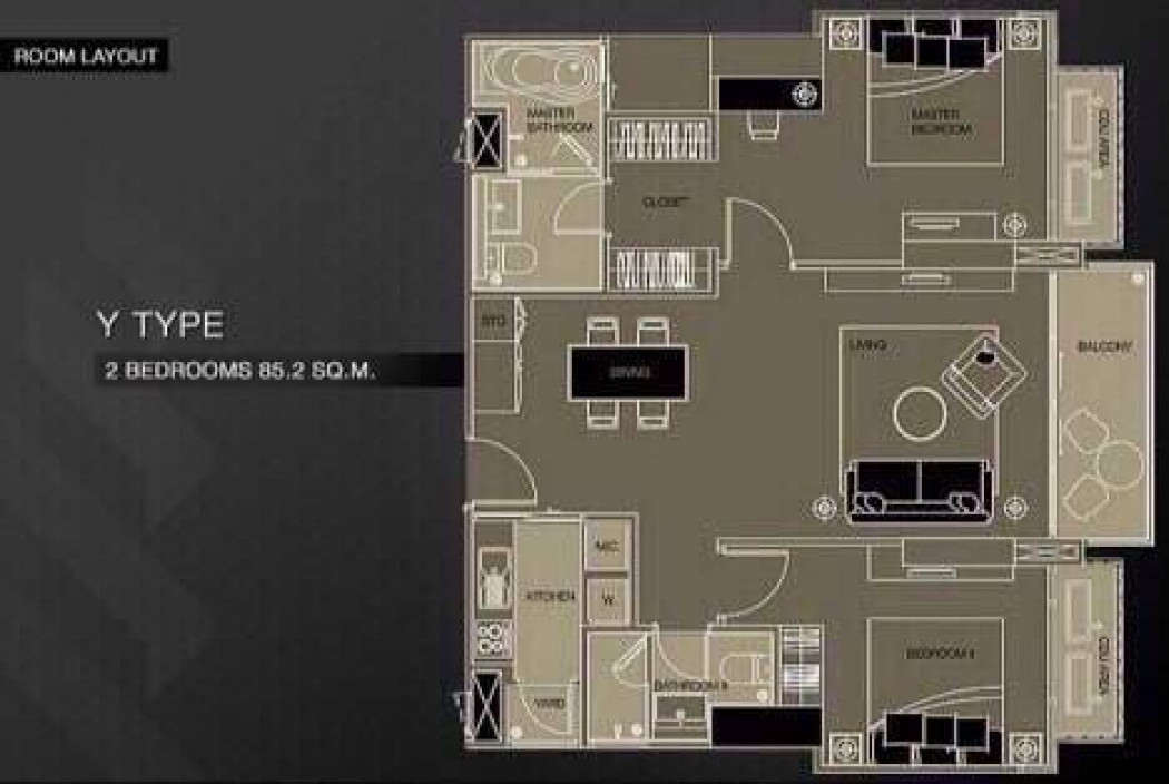 ให้เช่าคอนโดสุขุมวิท อโศก ทองหล่อ : ให้เช่า คอนโด เช่าคอนโดโนเบิล บี33 For Rent Noble B33 69 ตรม.