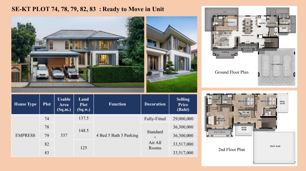 ขายบ้านลาดกระบัง สุวรรณภูมิ : 🔥ขายบ้าน Pre-sale : Perfect Masterpiece Rama9- กรุงเทพกรีฑา 35MB.* 4Bed 5Baht 3Parking โทร.0959415999 (NUT)