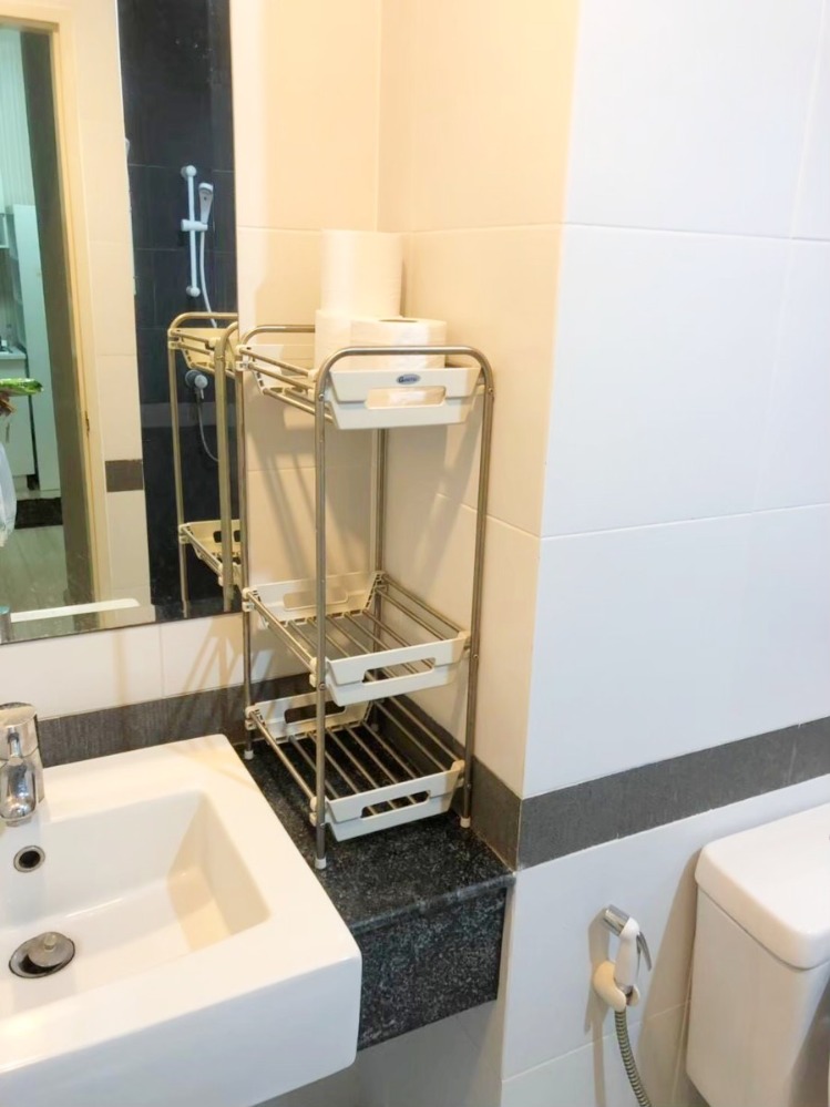 For SaleCondoRama9, Petchburi, RCA : Sale with tenant A SPACE Asoke-Ratchada, 1 bedroom, 38 sq m., 7th floor, Building Z, fully furnished, high return.