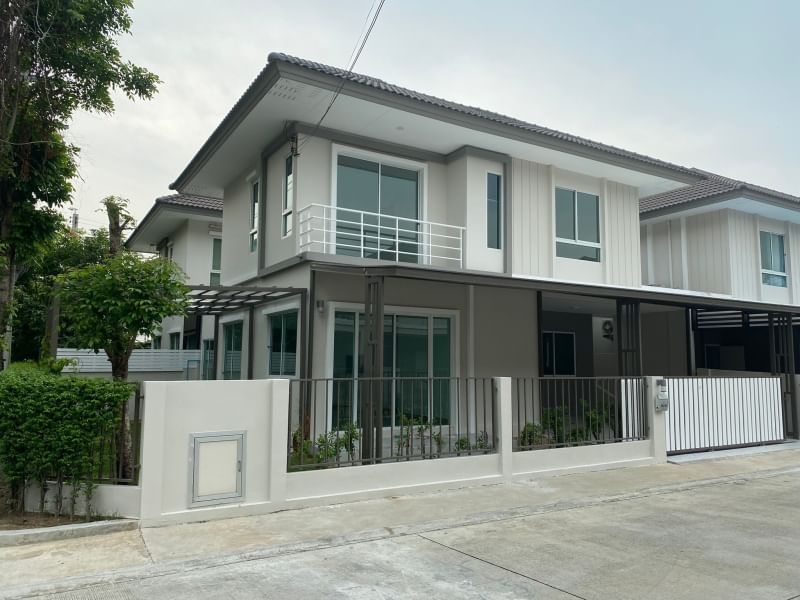 ขายบ้านสมุทรปราการ สำโรง : ขายถูกบ้านแฝด เจ วิลล่า สุขุมวิท แพรกษา รีโนเวทใหม่ล่าสุด