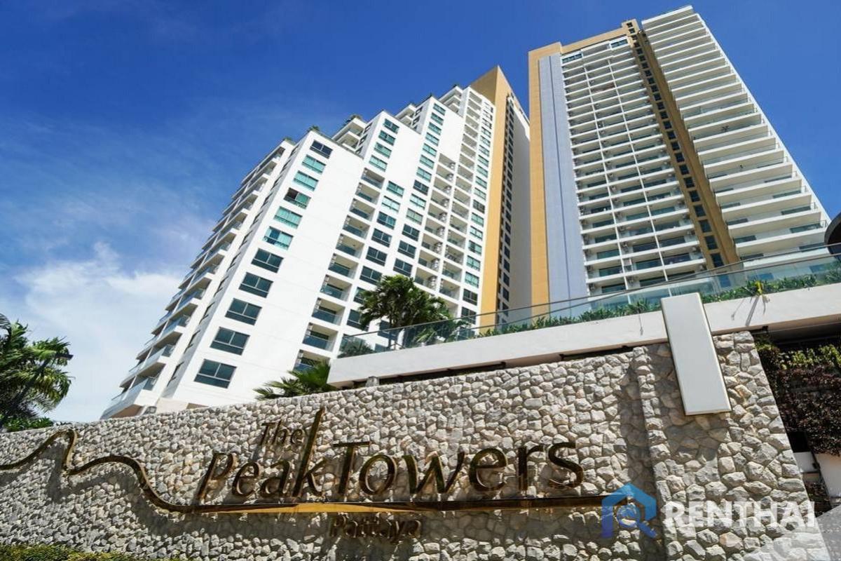 The Peak Towers Pratumnak 1 bedroom 43 sq.m. Sea view Loading...