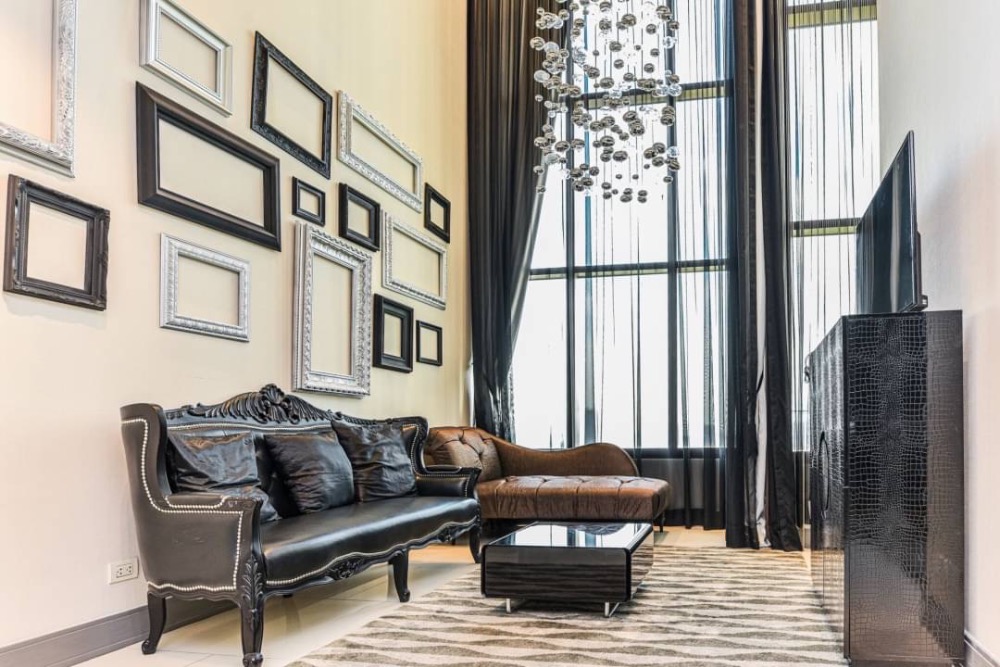For RentCondoSukhumvit, Asoke, Thonglor : for rent The Emporio place 1 bed duplex nice room❤️🌈