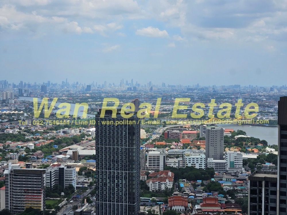 For SaleCondoRattanathibet, Sanambinna : Condo for sale, politan aqua, 59th floor (top floor), size 24 sq m, beautiful position, the project is sold out first.