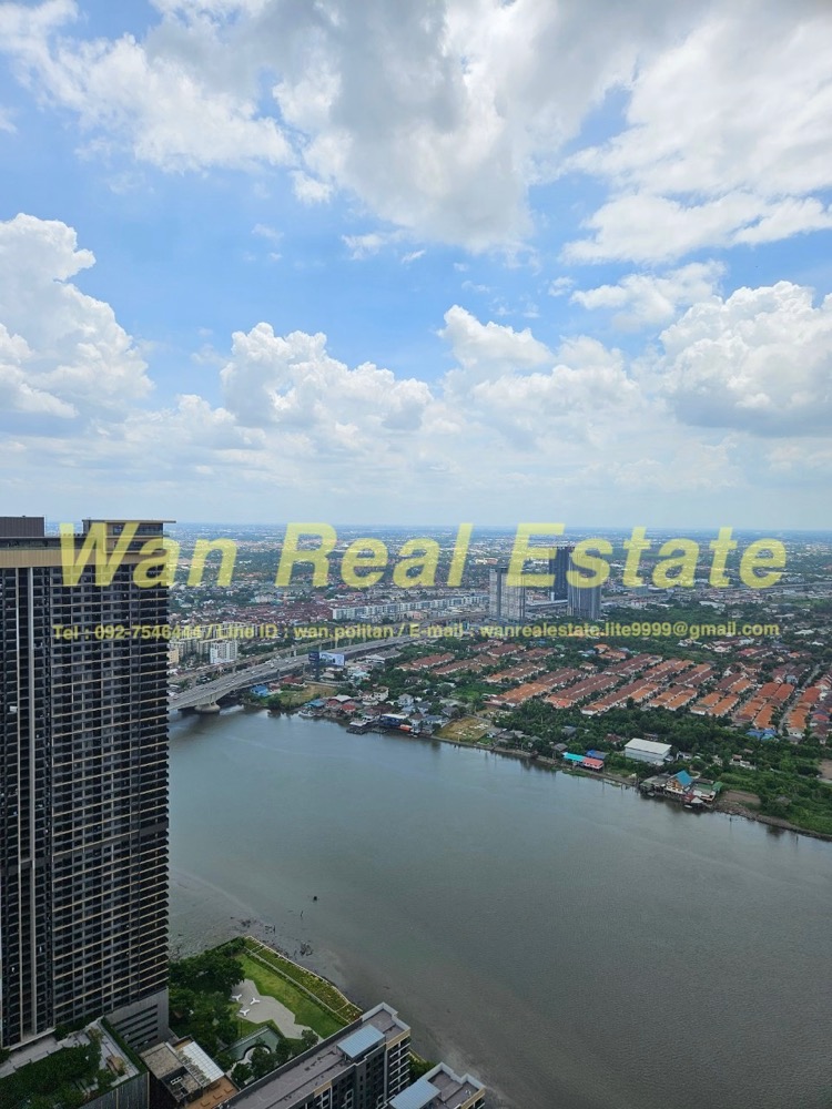For SaleCondoRattanathibet, Sanambinna : Condo for sale, politan aqua, 59th floor (top floor), size 24 sq m, beautiful position, the project is sold out first.