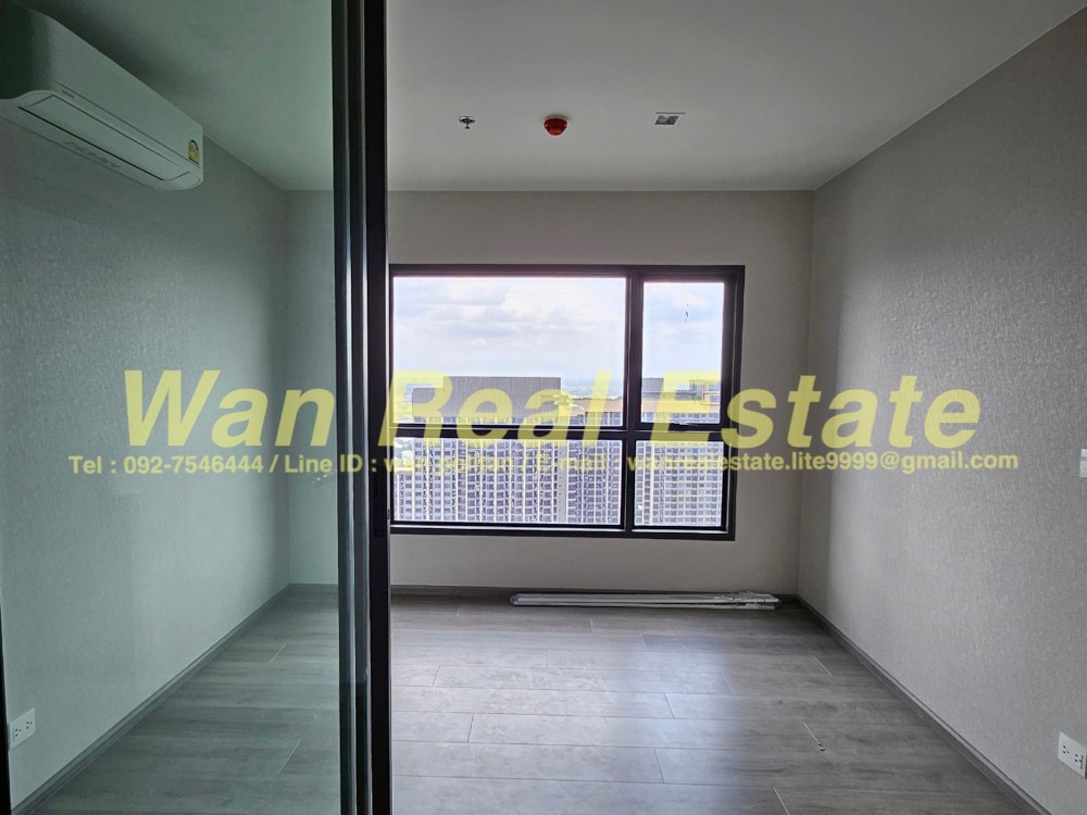 For SaleCondoRattanathibet, Sanambinna : Condo for sale, politan aqua, 59th floor (top floor), size 24 sq m, beautiful position, the project is sold out first.