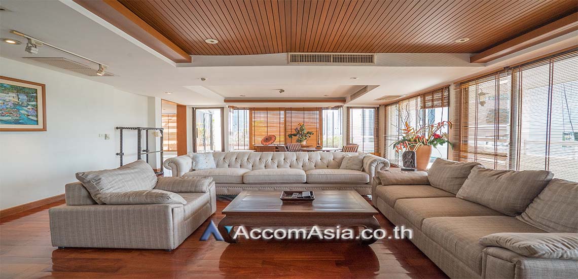 For RentCondoSukhumvit, Asoke, Thonglor : 🔼🔽 AccomA Penthouse, Pet friendly 4 Beds Apartment for Rent in Sukhumvit, BTS Phrom Phong at Peaceful In Sukhumvit