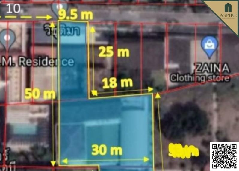 For SaleLandSukhumvit, Asoke, Thonglor : [For Sale] Land with Building 240 Sq.wa., In Soi Pridi 10
