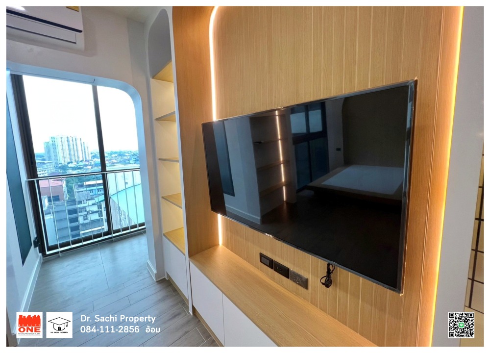 For SaleCondoOnnut, Udomsuk : Condo for sale, IDEO Mix Sukhumvit 103, new built-ins throughout the room, Muji Style, 24.38 sq m, next to BTS Udomsuk 0 meters.