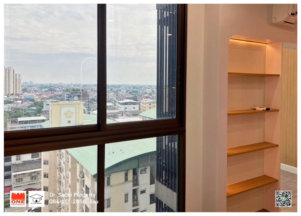 For SaleCondoOnnut, Udomsuk : Condo for sale, IDEO Mix Sukhumvit 103, new built-ins throughout the room, Muji Style, 24.38 sq m, next to BTS Udomsuk 0 meters.