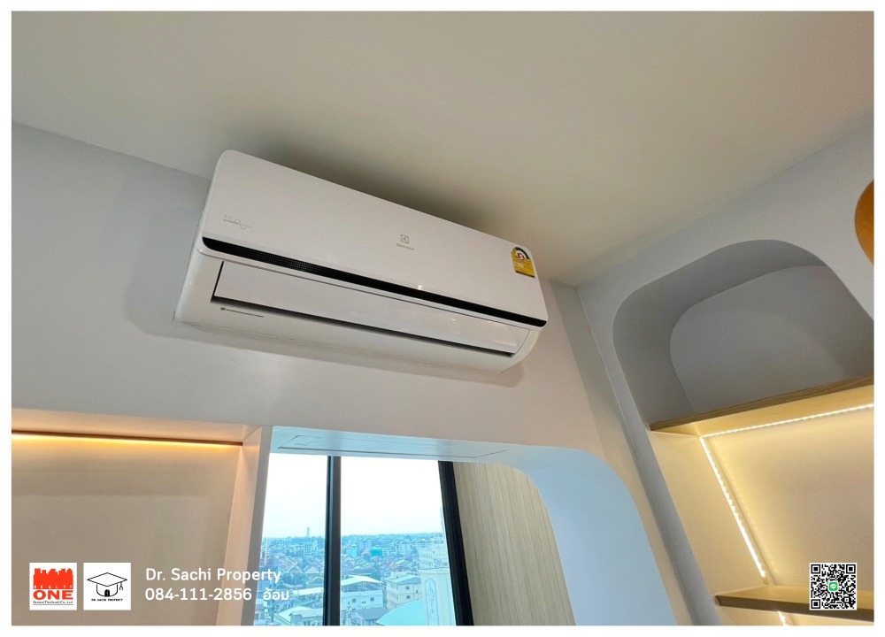 For SaleCondoOnnut, Udomsuk : Condo for sale, IDEO Mix Sukhumvit 103, new built-ins throughout the room, Muji Style, 24.38 sq m, next to BTS Udomsuk 0 meters.