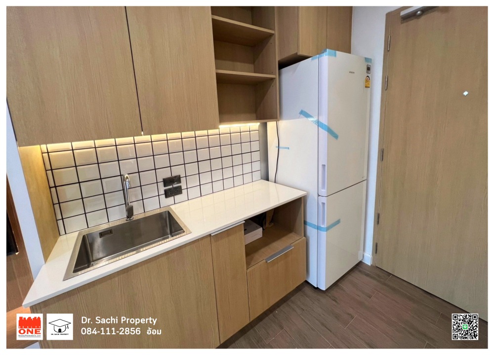 For SaleCondoOnnut, Udomsuk : Condo for sale, IDEO Mix Sukhumvit 103, new built-ins throughout the room, Muji Style, 24.38 sq m, next to BTS Udomsuk 0 meters.
