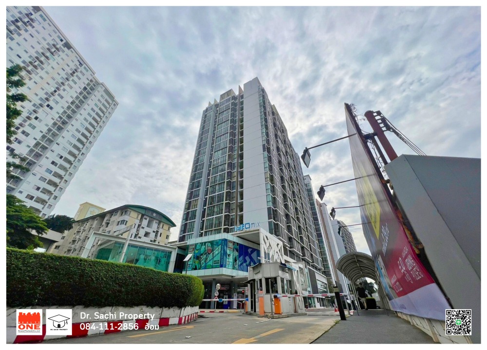 For SaleCondoOnnut, Udomsuk : Condo for sale, IDEO Mix Sukhumvit 103, new built-ins throughout the room, Muji Style, 24.38 sq m, next to BTS Udomsuk 0 meters.