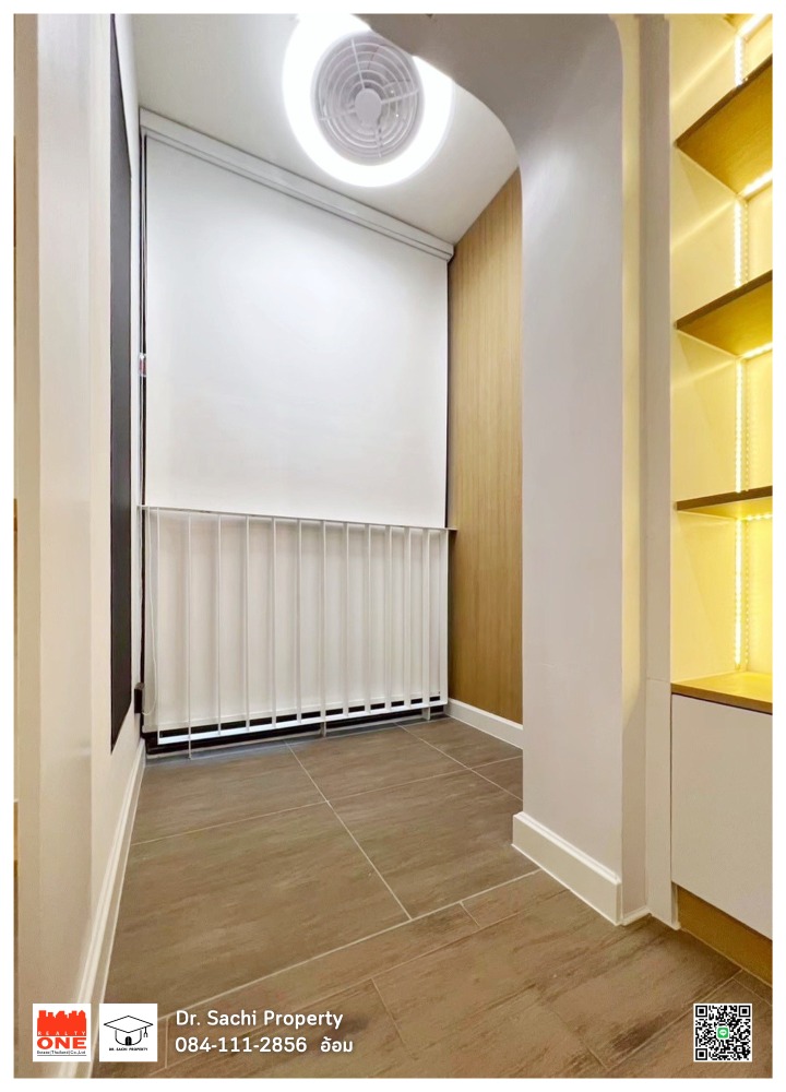 For SaleCondoOnnut, Udomsuk : Condo for sale, IDEO Mix Sukhumvit 103, new built-ins throughout the room, Muji Style, 24.38 sq m, next to BTS Udomsuk 0 meters.