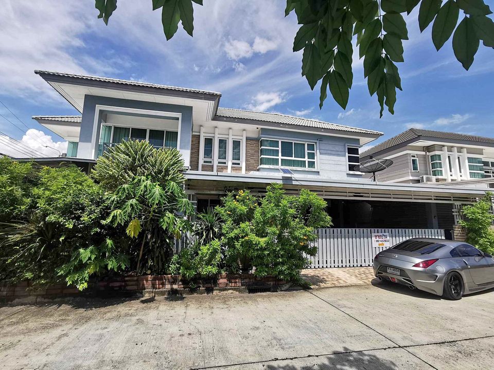 For RentHouseNawamin, Ramindra : Single house for rent in the Bangkok Boulevard Ramintra 3 project