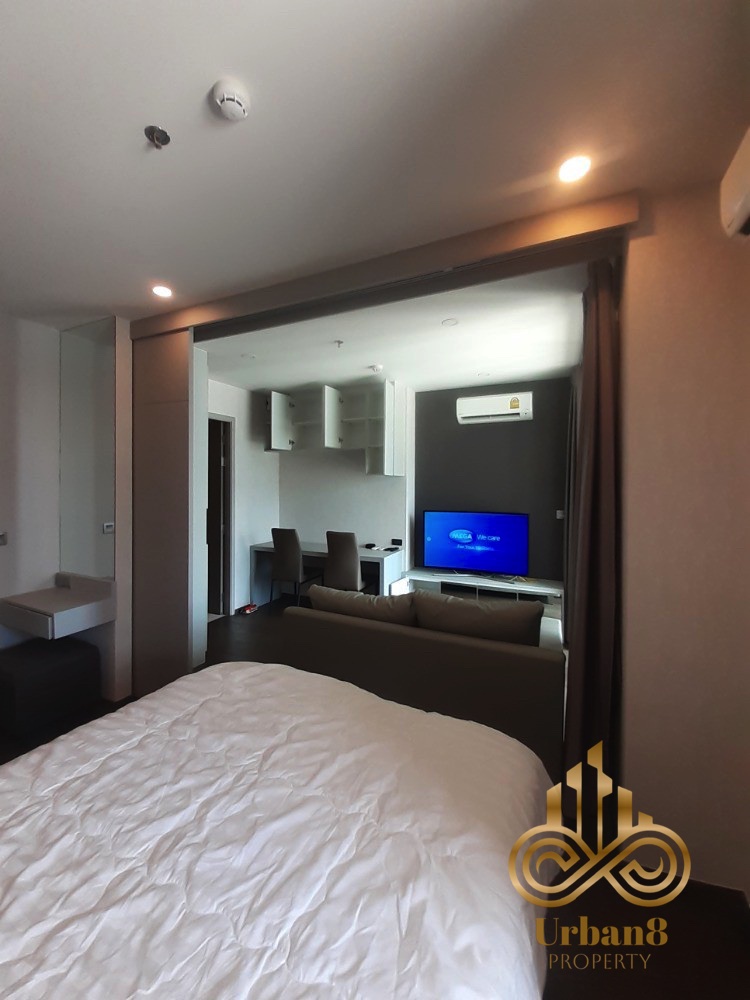 ให้เช่าคอนโดราชเทวี พญาไท : IDEO Q Siam - Ratchathewi 34 ตร.ม ชั้น 12A One bedroom เดินไปพารากอน400เมตร BTSพญาไท  ★Private Lift ไอดีโอ คิว สยาม - ราชเทวี